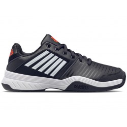 K-Swiss Court Express Jet Black/White/Spicy Orange Men