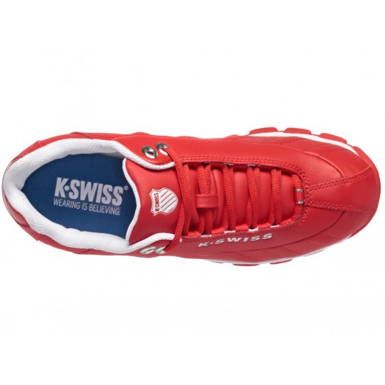 K-Swiss St329 Red/White/Gel Men