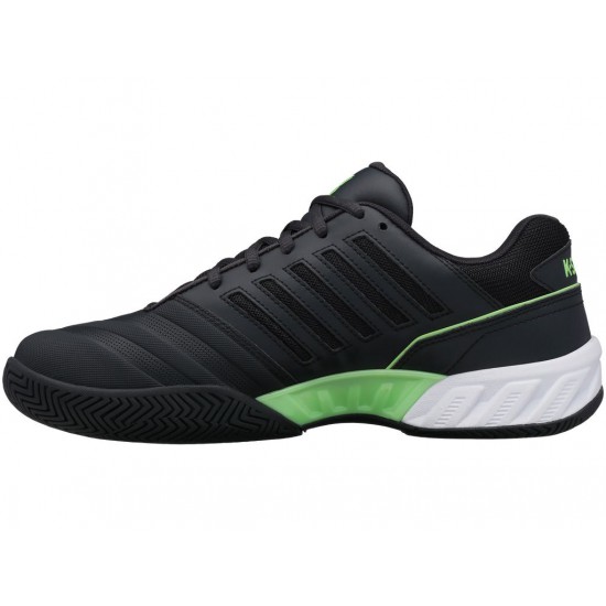 K-Swiss Bigshot Light 4 Blue Graphite/Soft Neon Green/White Men