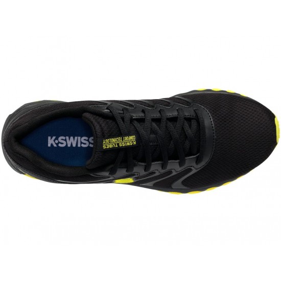 K-Swiss Tubes 200 Black/Optic Yellow Men