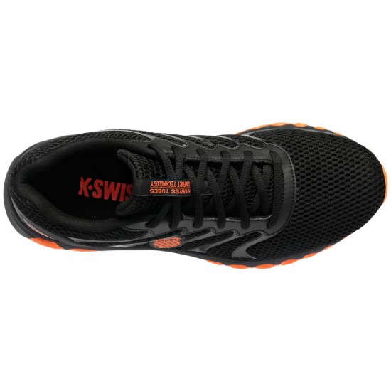 K-Swiss Tubes 200 Black/Vibrant Orange Men