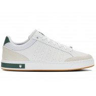 K-Swiss Court Block White/Posy Green/Gum Men