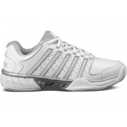 K-Swiss Hypercourt Express Leather White/Silver/Glacier Gray Women