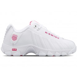 K-Swiss St329 Cmf White/Shocking Pink Women