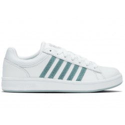 K-Swiss Court Winston White/Blue Panther Women