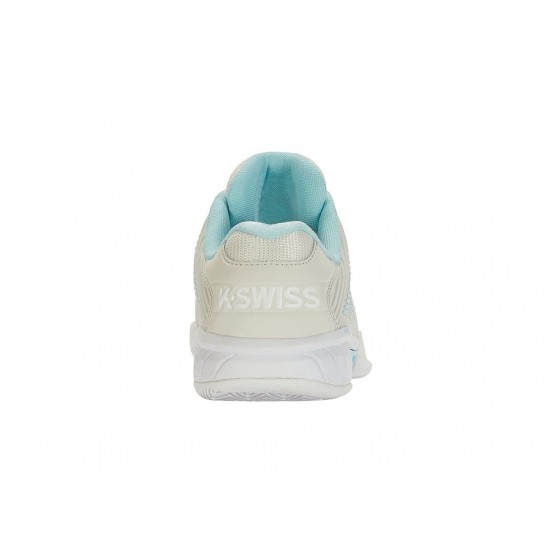 K-Swiss Hypercourt Express 2 Vaporous Gray/White/Blue Glow Women