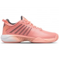 K-Swiss Hypercourt Supreme Peach Amber/White/Asphalt Women