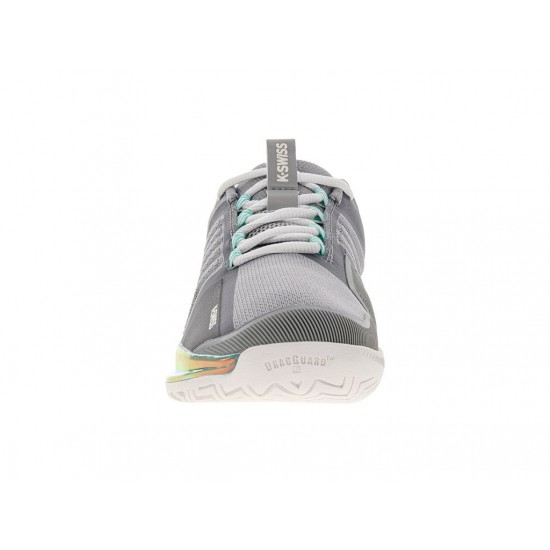 K-Swiss Ultrashot 3 Alloy/Brilliant White/Turquoise Women