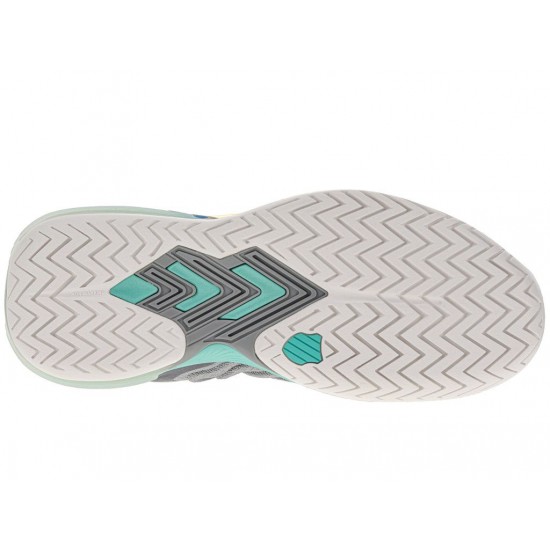 K-Swiss Ultrashot 3 Alloy/Brilliant White/Turquoise Women