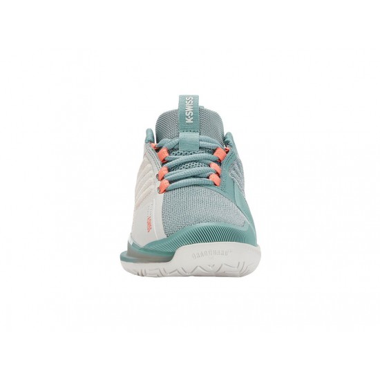 K-Swiss Ultrashot 3 Blanc De Blanc/Nile Blue/Desert Flower Women