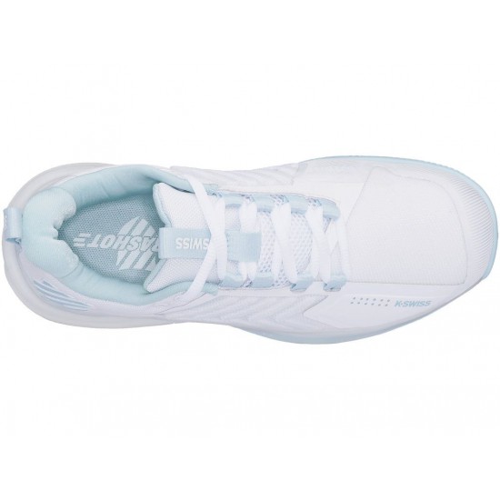 K-Swiss Ultrashot 3 White/Blue Glow Women