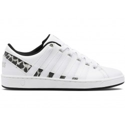 K-Swiss Ramli Court White/Metallic Leopard Women