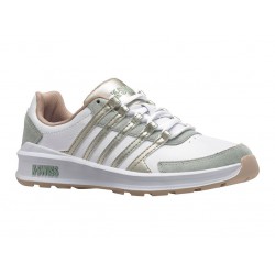 K-Swiss Vista Trainer White/Frosty Green/Champagne Women