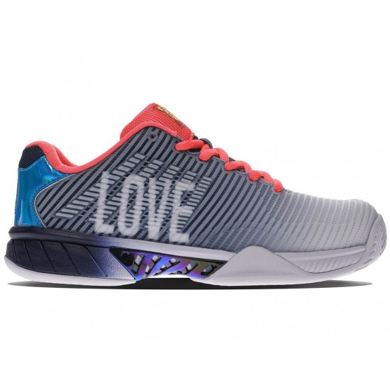 K-Swiss Hypercourt Express 2 Lucky In Love Dark Denim/White/Coral Women