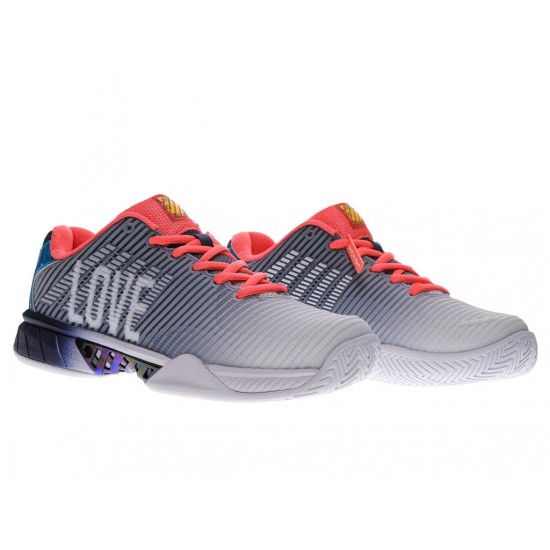 K-Swiss Hypercourt Express 2 Lucky In Love Dark Denim/White/Coral Women