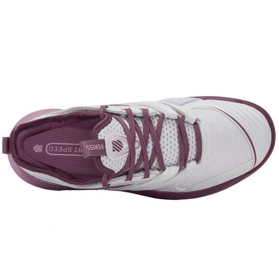 K-Swiss Speedtrac White/Grape Nectar/Orchid Haze Women