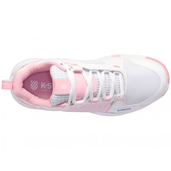 K-Swiss Ultrashot Team White/Orchid Pink/Star Sapphire Women