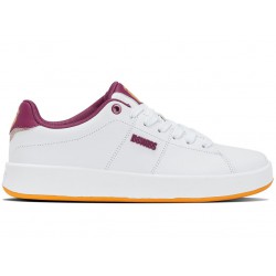 K-Swiss Court Cameo White/Festival Fuchsia/Radiant Yellow Women