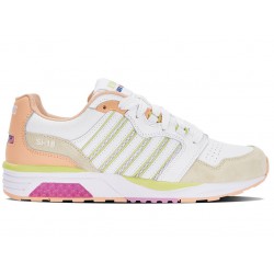 K-Swiss Si-18 Rannell White/Almost Apricot/Daquiri Green Women