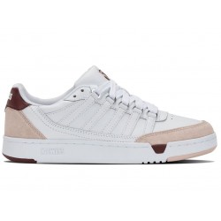 K-Swiss Set Pro White/Peach Whip/Windsor Wine Women